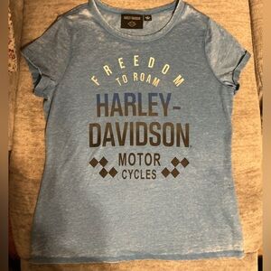 Harley-Davidson Freedom Blue Tee Sz M